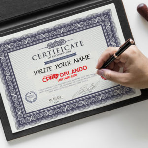 Certificate of Completion